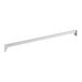 A white metal bar with a long handle.