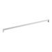 A white metal bar with a long handle.