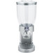 Zevro KCH-06119 Silver Single Canister Dry Food Dispenser