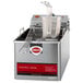 Wells LLF-14 14 lb. Nickel Plated Electric Countertop Fryer - 208/240V