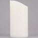 A white Sterno Mirage programmable LED candle in a white container with a black lid.