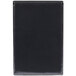 A black rectangular Menu Solutions Hamilton menu board with a white background.