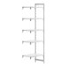A white Camshelving® Premium add on unit with shelves.
