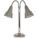 Hanson Heat Lamps DLM/100/ST/SS Stainless Steel Flexible Dual Bulb Freestanding Heat Lamp