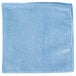 A blue Unger SmartColor microfiber cleaning cloth.