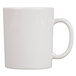 A white GET Tritan mug with a handle.