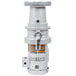 The long upper housing of a grey Hobart commercial garbage disposer.