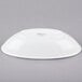 A white oval Libbey Porcelain bowl.