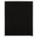 A black square Aarco message board with a white border.