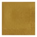 A Creative Converting Glittering Gold luncheon napkin with a diamond pattern.