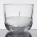 Sterno Products 40114 PetiteLites 8 Hour Clear Wax Filled Glass Candle - 48/Case