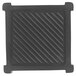 A black square LeXus griddle with diagonal lines.