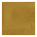 A brown napkin with a square border.