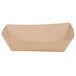 Southern Champion 505 #40 6 oz. Natural Kraft Eco-Print Paper Food Tray - 1000/Case