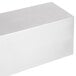 An American Metalcraft stainless steel rectangular riser in a white box.