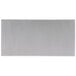 An American Metalcraft stainless steel rectangular riser on a white surface.