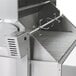 a close-up of a grill