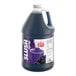 A one-gallon jug of Carnival King grape slush syrup concentrate.