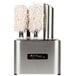 A Bar Maid glass polisher with three white brushes.