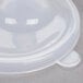 A clear plastic lid with a lid on top.