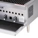 A Vulcan natural gas radiant charbroiler on a counter.