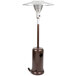 Crown Verity CV2650-AB Bronze Portable Propane Outdoor Patio Heater - 45,000 BTU