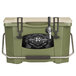 IRP 9090 1 Faucet Olive Green 20 Qt. Grizzly Jockey BrewBox with 75' Coil