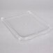 a clear plastic tray with a handle