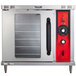 A Vulcan single deck commercial electric convection oven.