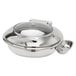An American Metalcraft stainless steel round chafer with a lid.