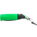 An Unger ErgoTec window squeegee with a green and black ergonomic handle.