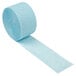 A roll of Creative Converting pastel blue streamer paper.