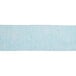 A white rectangular object with a blue border of Creative Converting Pastel Blue Streamer Paper.