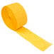 A School Bus Yellow paper streamer roll.