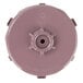 A purple plastic Curtis Advance Flow sprayhead with a circular hole.
