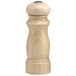 A wooden Chef Specialties Salem salt or pepper mill with a metal top.