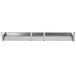 A stainless steel Vulcan RSHELF-XL60 high shelf with metal bars.