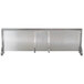 A white metal Vulcan RSHELF-XL60 high shelf with four metal brackets.