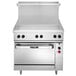 A Vulcan Endurance commercial electric range with a griddle top.