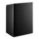 A black rectangular Rubbermaid Stenni recycling container.
