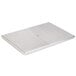 An American Metalcraft satin stainless steel rectangular tray.