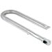 A stainless steel Cooking Performance Group burner tube with holes.