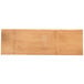 An American Metalcraft rectangular carbonized bamboo serving board with a wood surface.