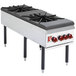 Wolf WSPR2F-LP Liquid Propane 2 Burner Countertop Stockpot Range - 220,000 BTU