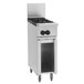 Wolf C12-2BN Challenger XL Series Natural Gas 12 inch Range with 2 Burners and Cabinet Base - 60,000 BTU
