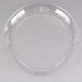 A clear plastic WNA Comet Designerware plate with a design on it.