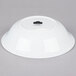 A 10 Strawberry Street white porcelain vegetable bowl on a gray background.