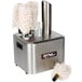 A Bar Maid electric glass polisher with extra large polishing heads on a counter.