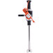 The orange cord of a KitchenAid 400 series immersion blender.