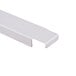 A white metal Avantco refrigerator pan divider bar.